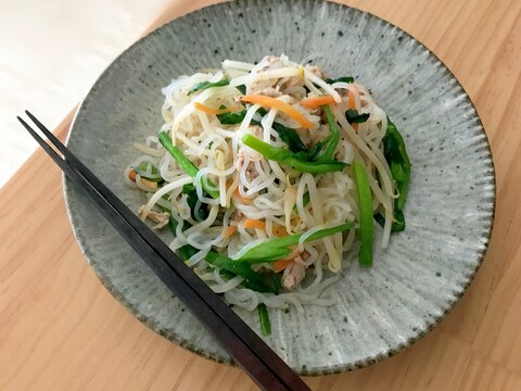 ヘルシー＊こんにゃく麺の塩焼きそば